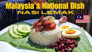 Authentic Malaysian NASI LEMAK - The Unique Dish That's Got it All 🇱🇷