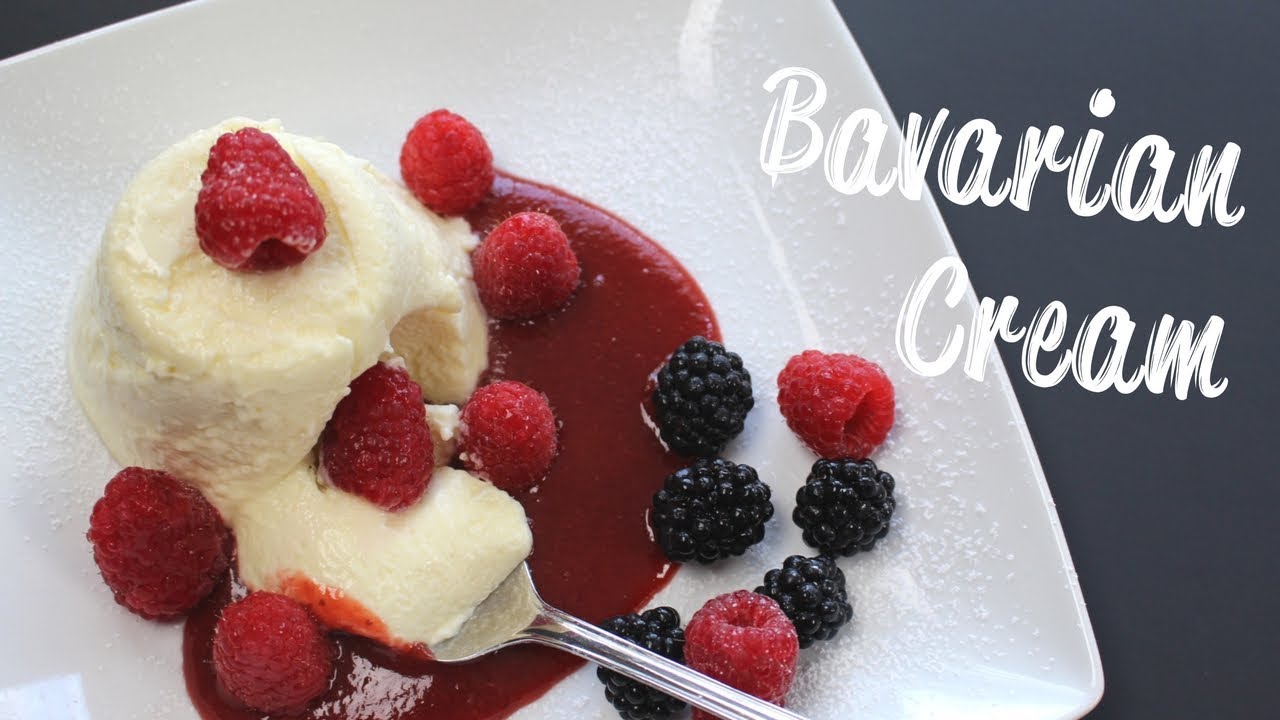 Bavarian Cream - German Dessert | German Recipes by All Tastes German