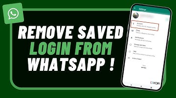 How to Remove Saved Login Info from WhatsApp | Completely Log Out