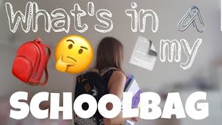 WHAT´S IN MY SCHOOLBAG?!// BACK TO SCHOOL// creatis live screenshot 3