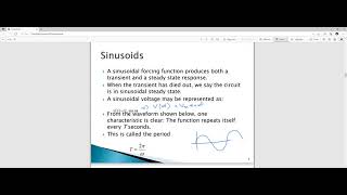 AC Circuit : intro to complex number