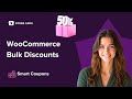 How to Set Up Bulk Discounts in WooCommerce | Smart Coupons