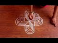 3*3 Simple Muggulu design ✨✨✨| Festival kolam design ✨✨✨