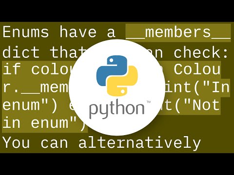 Returning True if a value is present in an enum; returning false if not