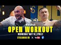 Tyson Fury vs Oleksandr Usyk | OPEN WORKOUT