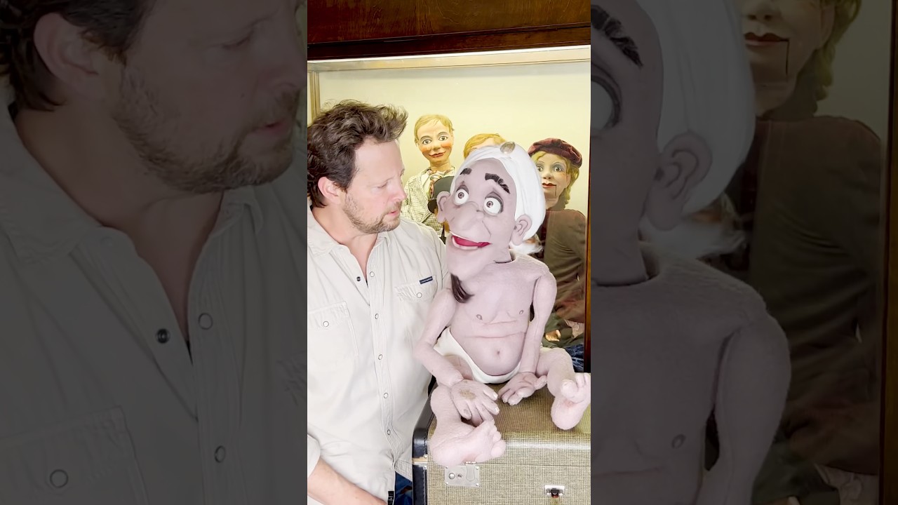 Ventriloquist throws his voice! See my full show, Andy Gross: Are You Kidding Me?