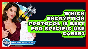 Which Encryption Protocol Is Best For Specific Use Cases? - Internet Infrastructure Explained