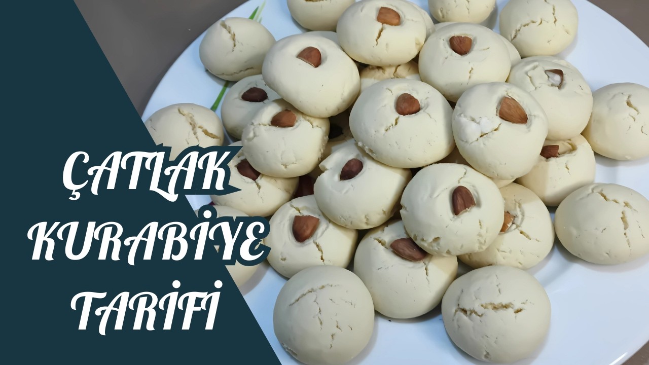 ÇATLAK KURABİYE TARİFİ! (Kolay, Hızlı ve Pratik)