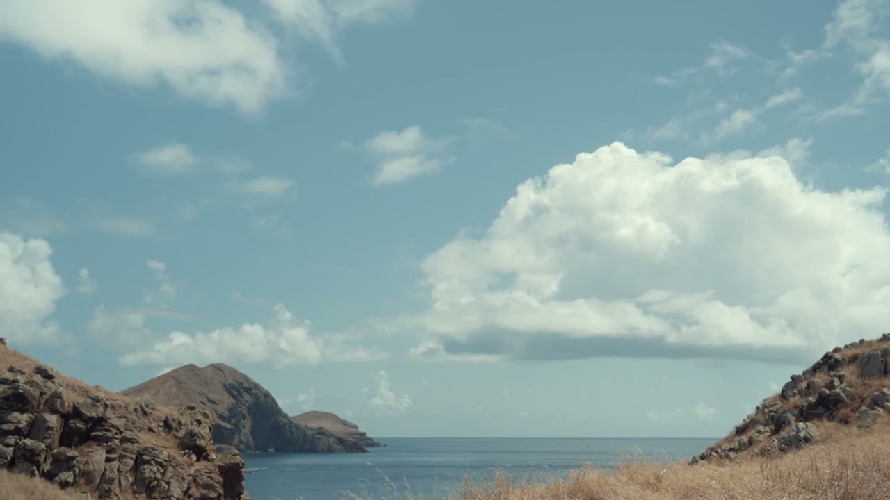 A spectacular view of the endless horizon Video Footage