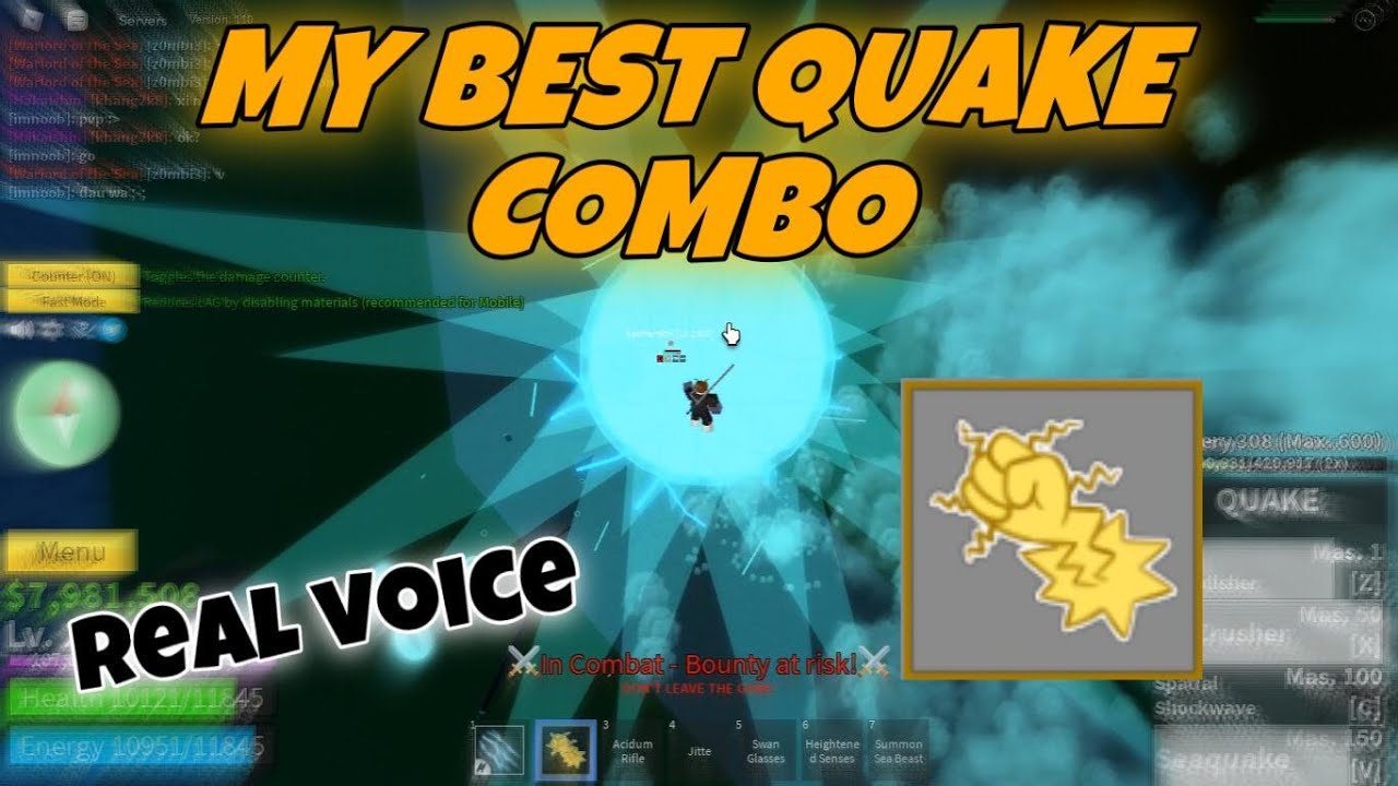 Replying to @elijah.mon7 BEST QUAKE COMBO #bloxfruits #bloxfruit #lalu