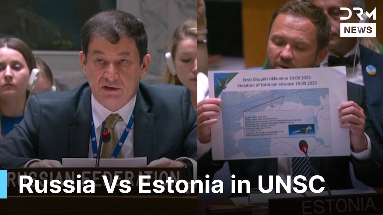 Противостояние в СБ ООН: Эстония представила доказательства, Москва всё отрицает | DRM News | AC1F