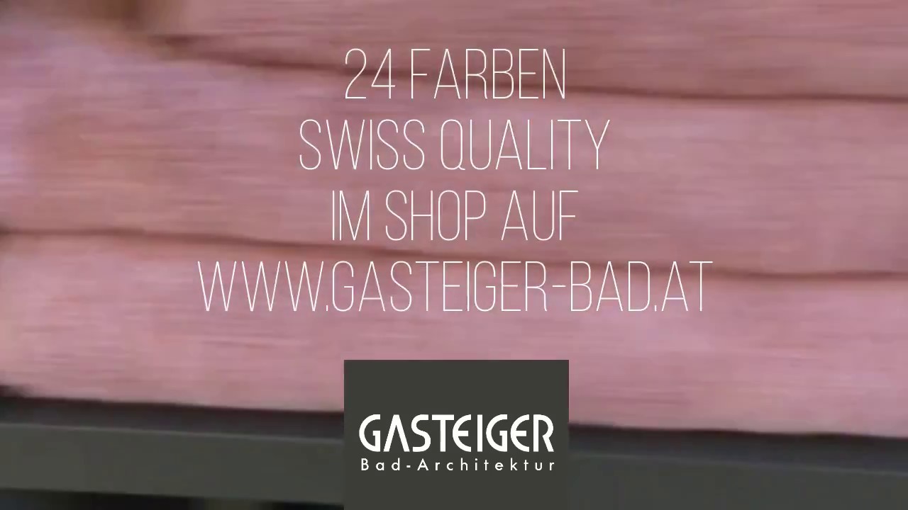 Badezimmer Handtücher in 24 Farben bei Badarchitektur Gasteiger