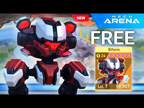 Get NEW Mech Biform for FREE! 🆓 NEW Pilot’s Club Feature | Mech Arena