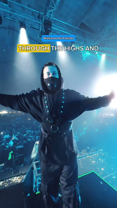 Alan Walker - Alone pt 2 live performance at Kolkata #alanwalkerconcert #walkerworld #indiatour