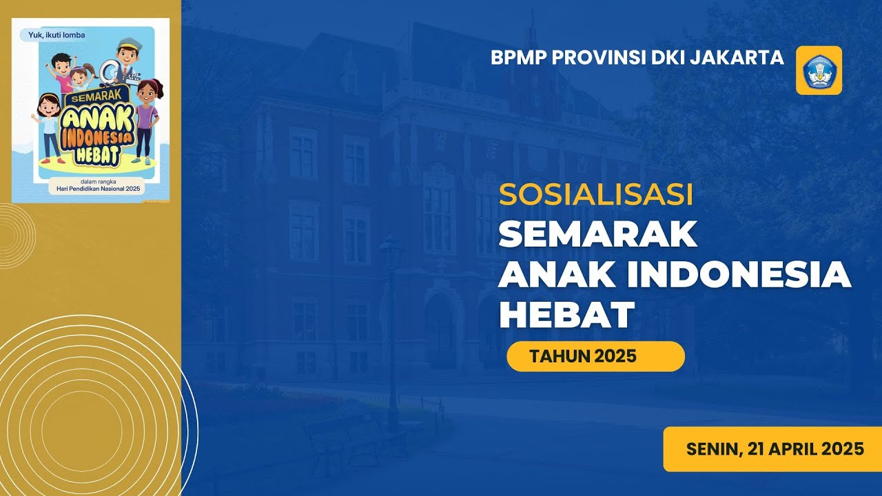 Lomba Senam Anak Indonesia Hebat dan Lomba Video Cerita Pendek/Vlog Kebiasaan Anak Indonesia Hebat