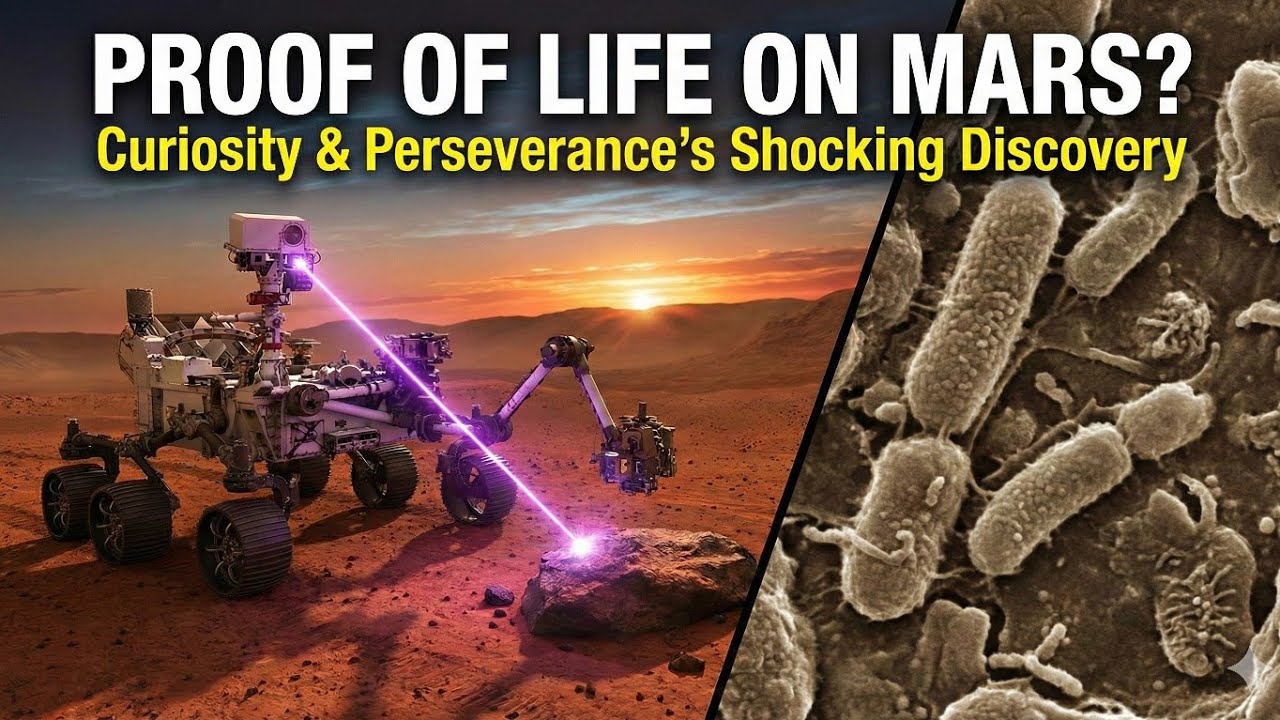 Доказательство существования жизни на Марсе? 🚀 Шокирующее открытие марсоходов Curiosity и Perseve...