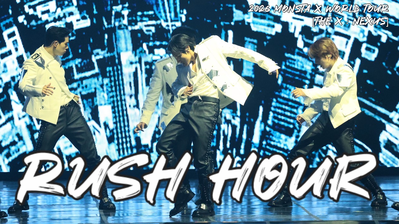 [4K] 260130-0201 MONSTA X WORLD TOUR in SEOUL [THE X : NEXUS] RUSH HOUR Edit CAM.