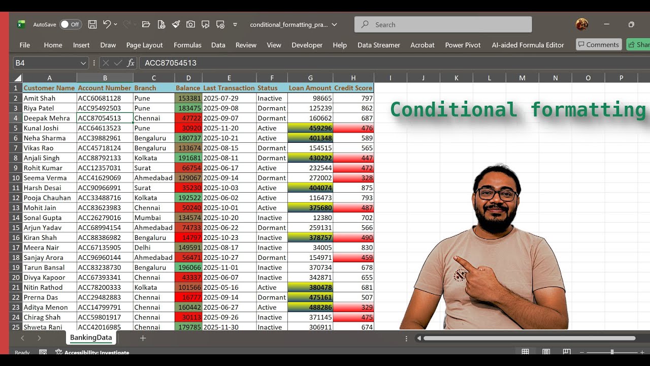Excel Styles Group Tutorial | Cell Styles, Conditional Formatting ...