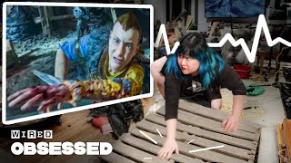 How This Woman Creates God of War’s Sound Effects | Obsessed | WIRED screenshot 2