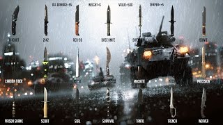 BattleField 4 Knifes in Skyrim Mod @TrophiHunterSeth