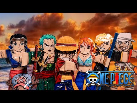 One Piece paper figures