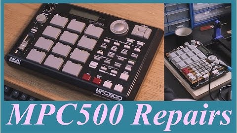 MPC500 Project (#1 Repairing Buttons)