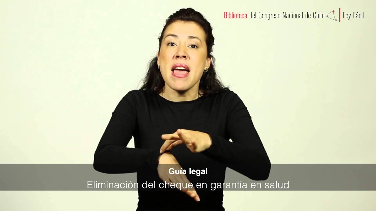 personas sordas pueden conducir Guía legal en lengua de señas: Eliminación del cheque en garantía en salud