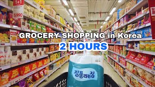 Grocery Shopping in Korea | 2 Hour Compilation | Grocery Food with Prices | Shopping in Korea