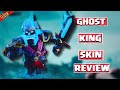 Ghost king skin review  all animation of ghost king  clash of clans  clashflict