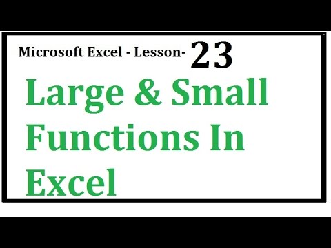 Excel  Large