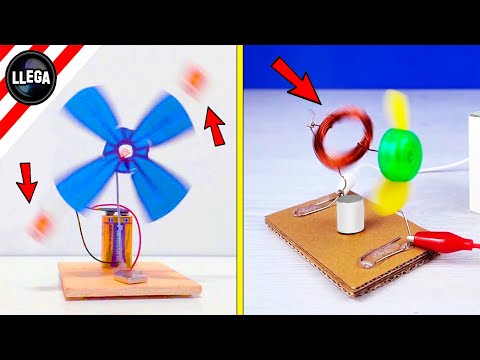 How to build 2 simple electric motors