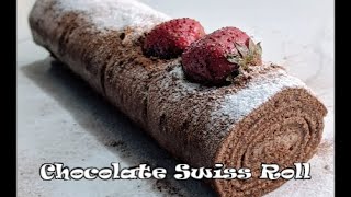 This chocolate swiss roll is a rich, chocolaty and decadent dessert,
rewarding treat for lovers. delicious filling complements the rich
chocola...