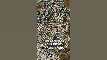 Electric Roads Mod In Cities Skylines #Shorts