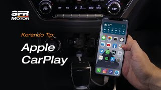Korando Tip: Apple car play