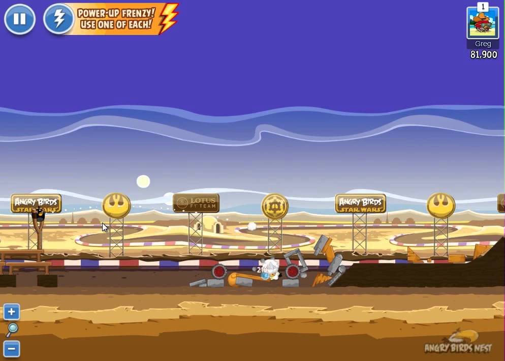 Angry birds lotus f1