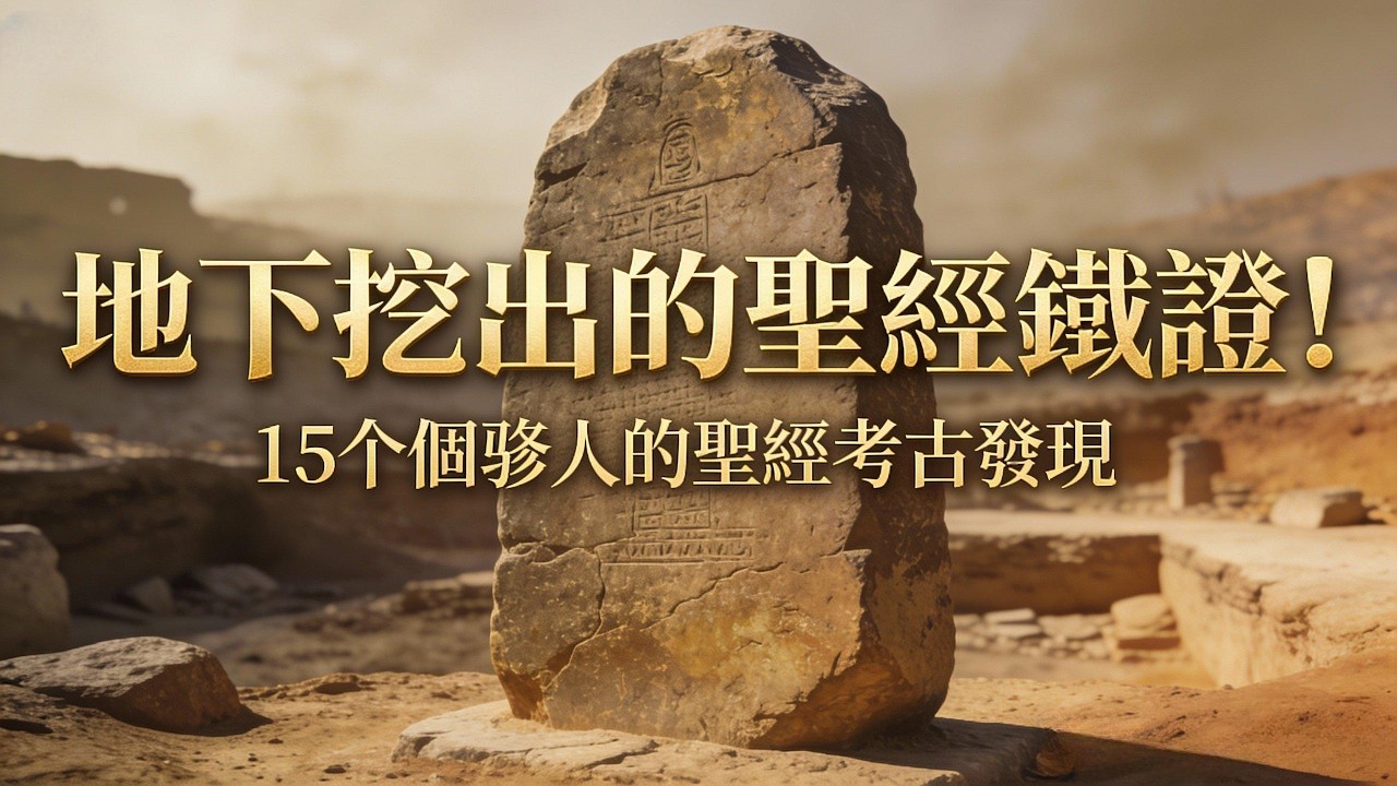 挖出來的證據！地下埋藏的15個秘密，證實聖經記載真實無誤！| 15 Archaeological Finds That Confirm the Bible as Real History.