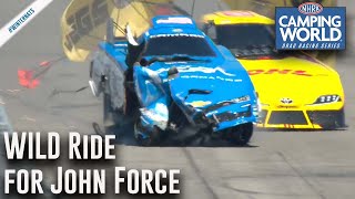WILD ride for John Force at Winternationals