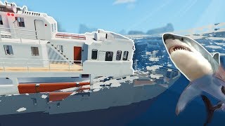 Sinking ship leads to shark survival in stormworks multiplayer
gameplay our begins and out of nowhere sharks attack! t...