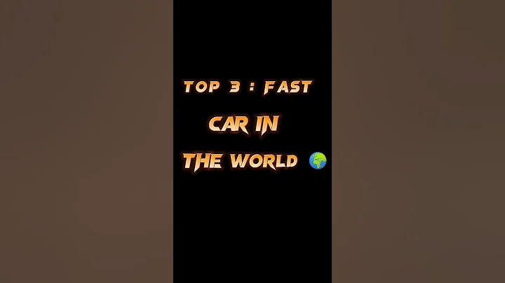 Top3 FAST CAR IN THE WORLD 🌍 #Jesko Absolut#supra #bugattichiron #viral