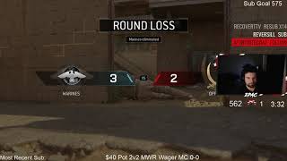 DUO COD WAGER WITH GHOST AYDAN $40 POT 1ST MAP!