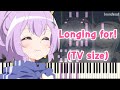 [Azur Lane: Bisoku Zenshin! OP] : Longing for! (TV size) Piano Arrangement
