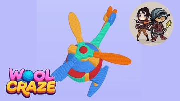 Wool Craze Puzzle level 131 Helicopter | Mobile Gameplay Walkthrough |