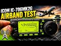 ICOM IC-706MK2G , AirBand Test