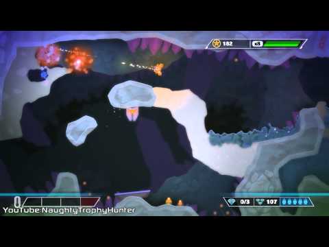 PixelJunk Shooter Ultimate - 100% Находок / Эпизод: 2 / Глава: Boom Town.