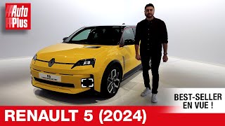 Nouvelle RENAULT 5 E-Tech 2024 : best-seller en vue ! - à bord de