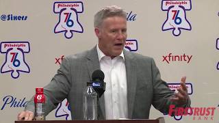 Brett Brown | Postgame vs Nets (4.3.18)