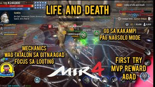 Mir4 Life and Death Valley Solid PVP walang malakas dito focus dapat sa looting