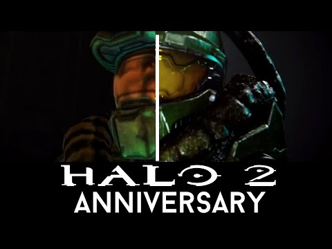 Halo 2 vs Halo 2 Anniversary Cinematics Comparison (Halo Master Chief Collection)