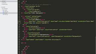 PHP using PDO Update Data from MySQL Database - Part 4