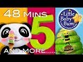 Number 5 Song | Plus Lots More Nursery Rhymes | 48 Minutes Compilation from Little Baby Bum